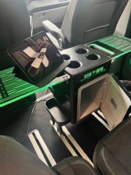 BOX TABLE for CAR do Ford Tourneo Custom z lodówką