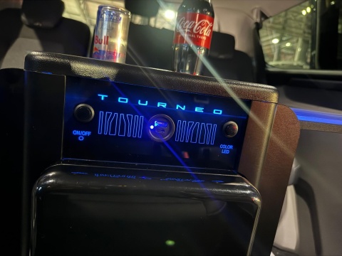 BOX TABLE for CAR do Ford Tourneo Custom z lodówką